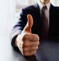 Thumbs up